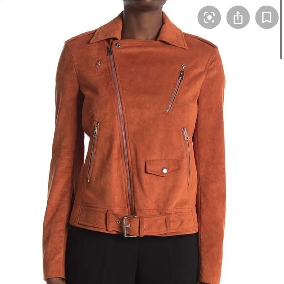 THEORY modern moto jacket . Size P. NWT. - Picture 3 of 8